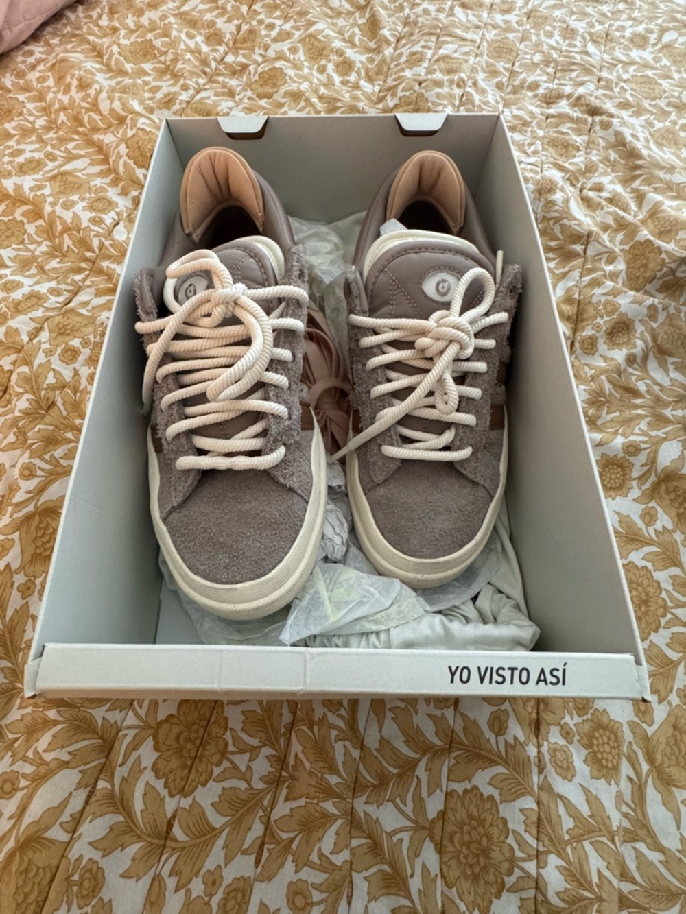 Authentic Bad Bunny campus shoes